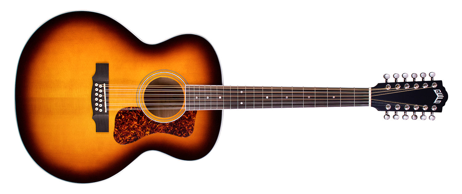 Guild italia F-2512e deluxe maple atb 12-string antique burst