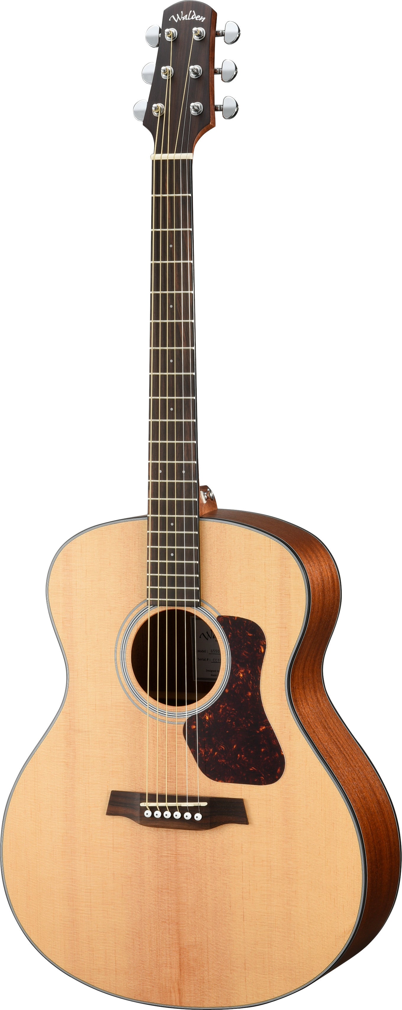 Walden Wag550e acoustic guitar natural 500