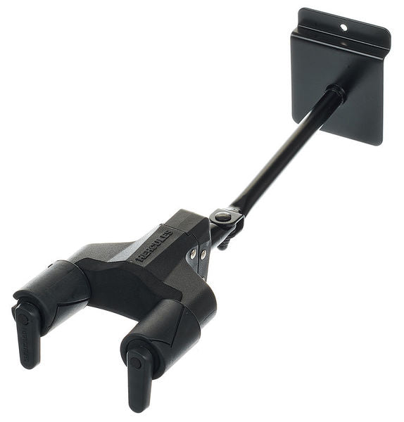 Hercules it Hcgsp-40sb+ supporto da slatwall 16mm per chitarra/basso