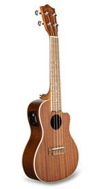 Lanikai it Ma-cec ukulele concerto in mogano con preamp