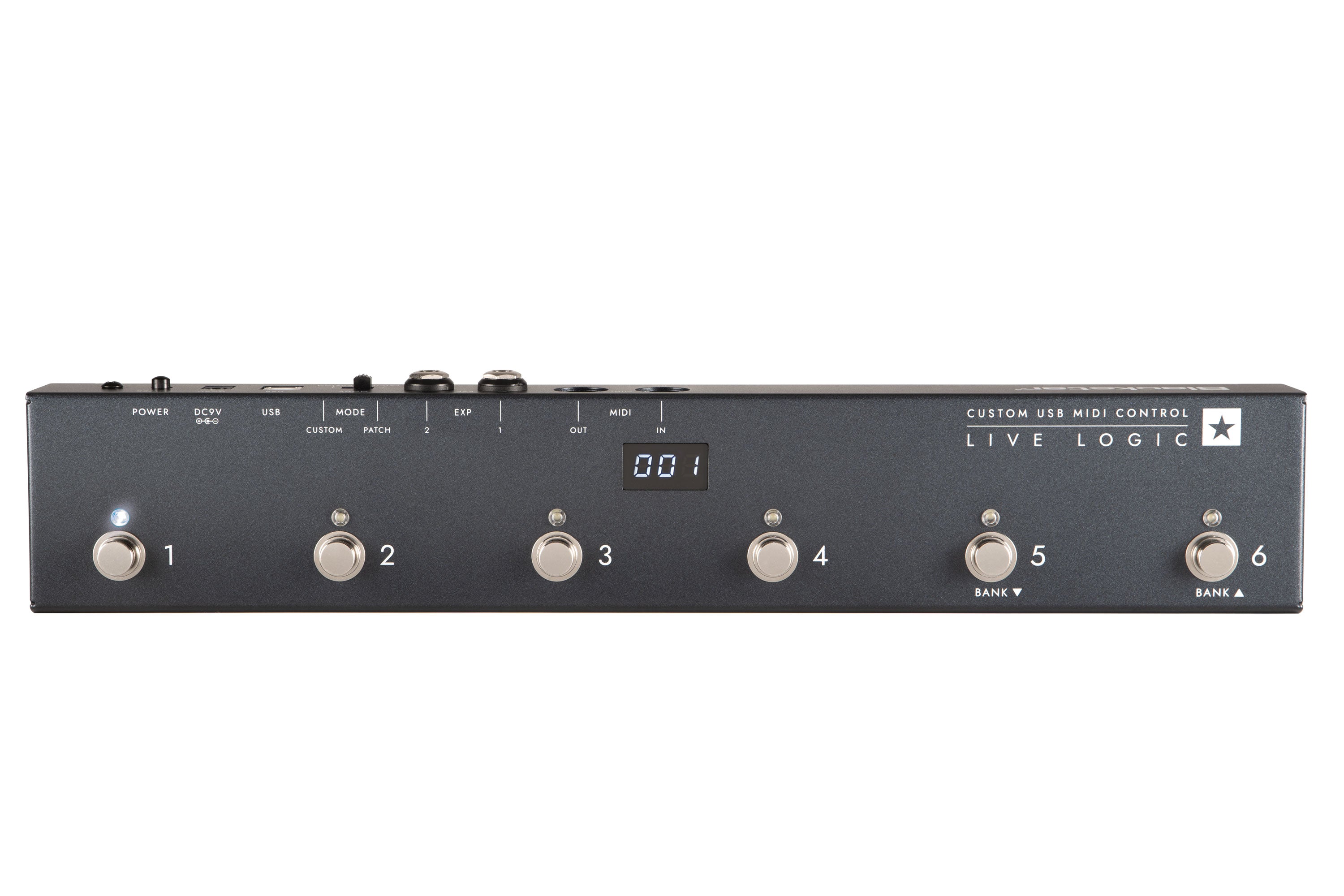Blackstar Live logic midi controller