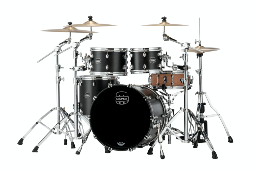 Mapex it Sr504xfb saturn new fusion 4 pezzi satin black