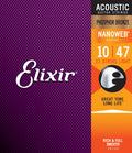Elixir 16152 acoustic phosphor bronze nanoweb