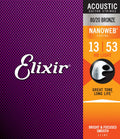 Elixir 11182 acoustic 80/20 bronze nanoweb