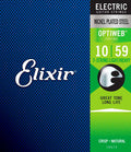 Elixir 19074 electric nickel plated steel optiweb