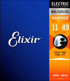 Elixir 12102 electric nickel plated steel nanoweb