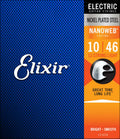 Elixir 12450 electric nickel plated steel nanoweb