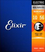Elixir 12057 electric nickel plated steel nanoweb