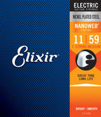 Elixir 12106 electric nickel plated steel nanoweb