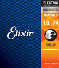 Elixir 12062 electric nickel plated steel nanoweb