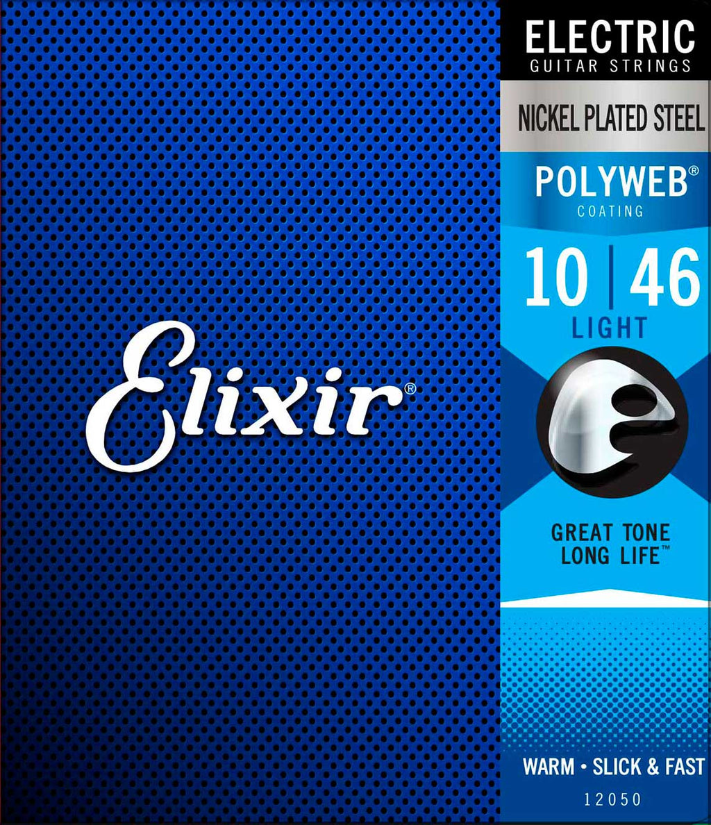 Elixir 12050 electric nickel plated steel polyweb
