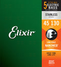 Elixir 14777 electric bass stainless steel nanoweb