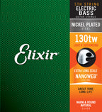 Elixir 15433 electric bass nickel plated steel nanoweb