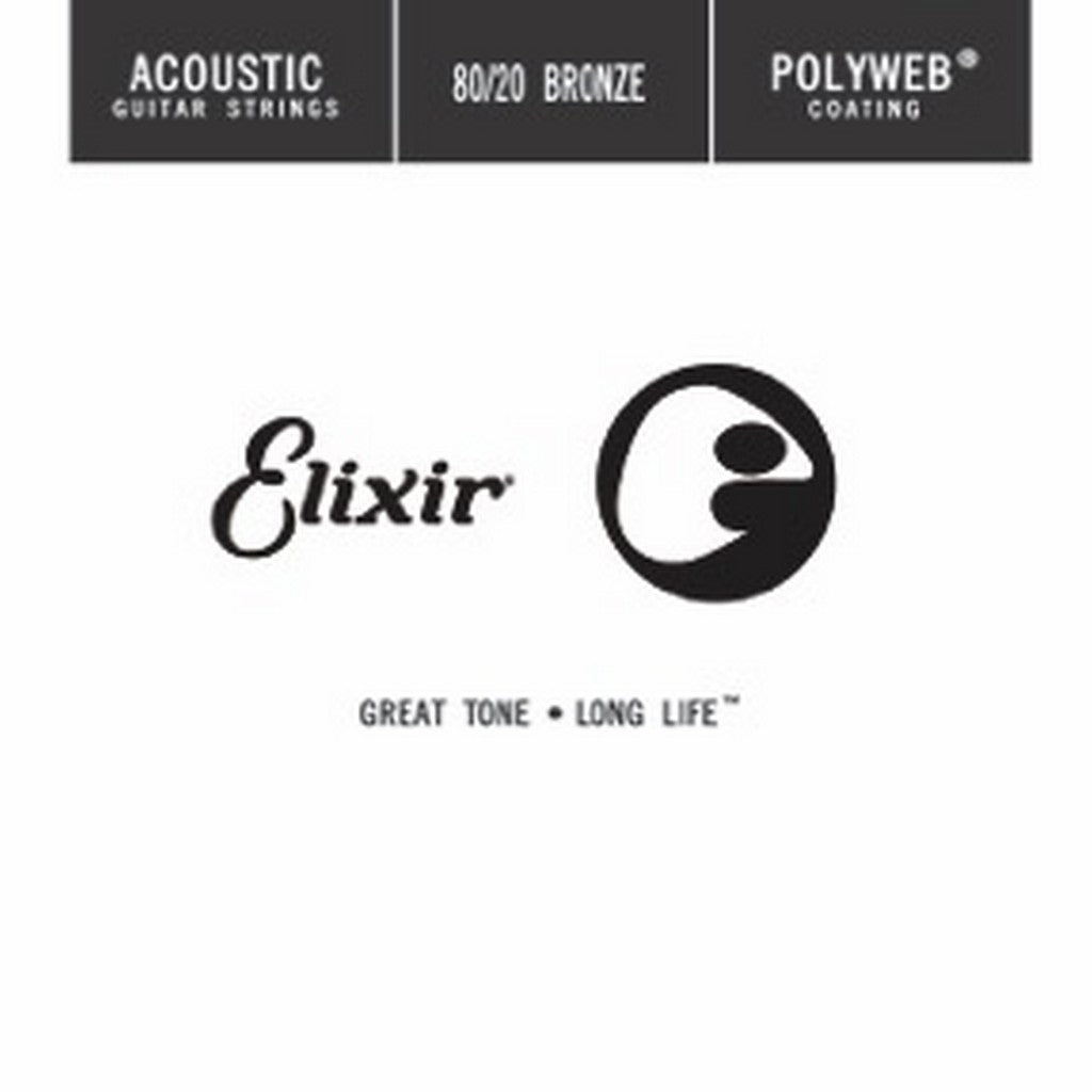 Elixir 15249 electric nickel plated steel nanoweb single