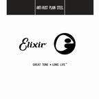 Elixir 13012 anti-rust plain steel single string