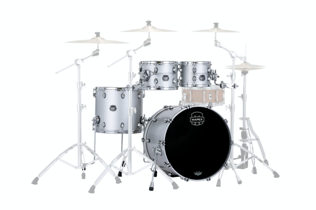 Mapex it Se529xmpd saturn evolution maple rock 4 pezzi iridium silver