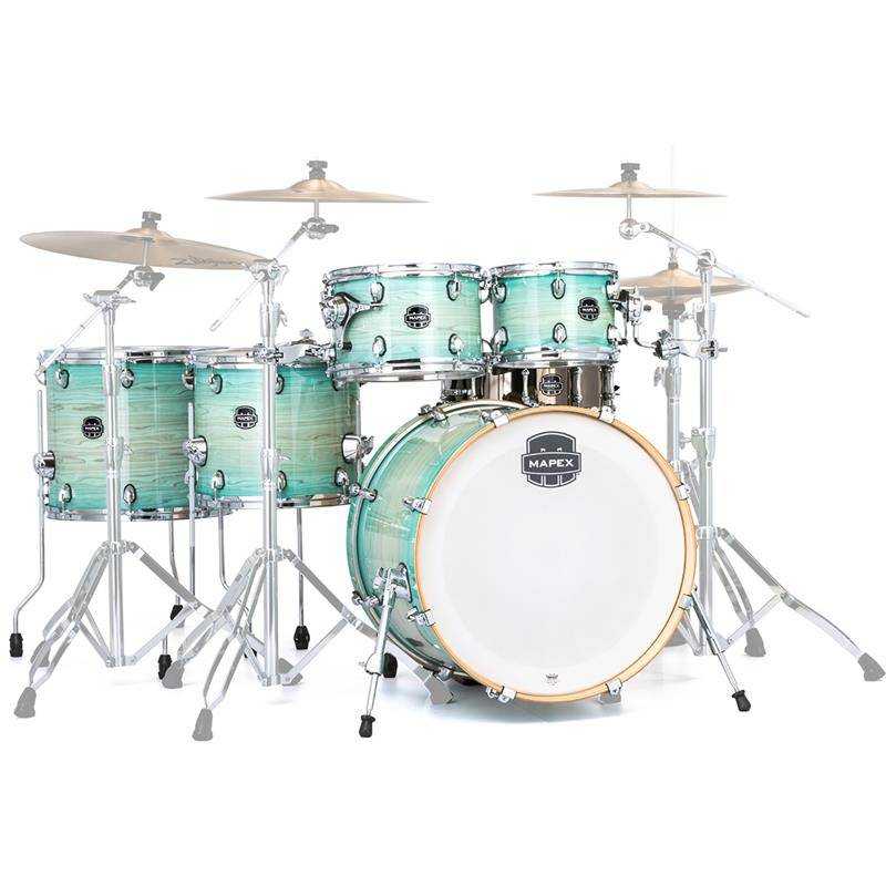 Mapex it Ar628sfeum armory studioease fast extra deep bass 6 pezzi ultramarine