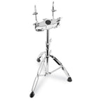 Mapex it Ts700 stand doppio da terra per tom finitura cromata