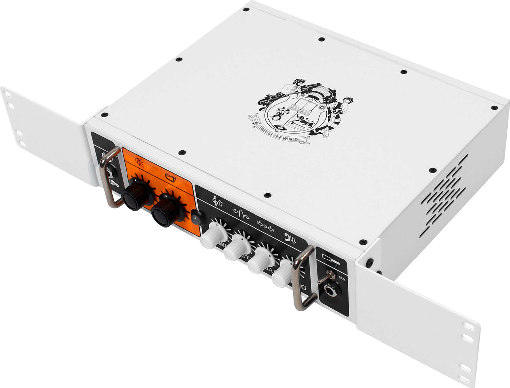 Orange Rack mount little bass thing