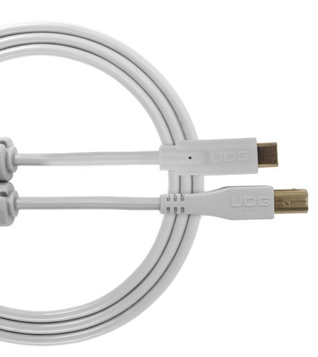 Udg gear U96001wh - ultimate audio cable usb 2.0 c-b white straight 1,5m