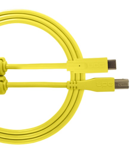 Udg gear U96001yl - ultimate audio cable usb 2.0 c-b yellow straight 1 ,5m