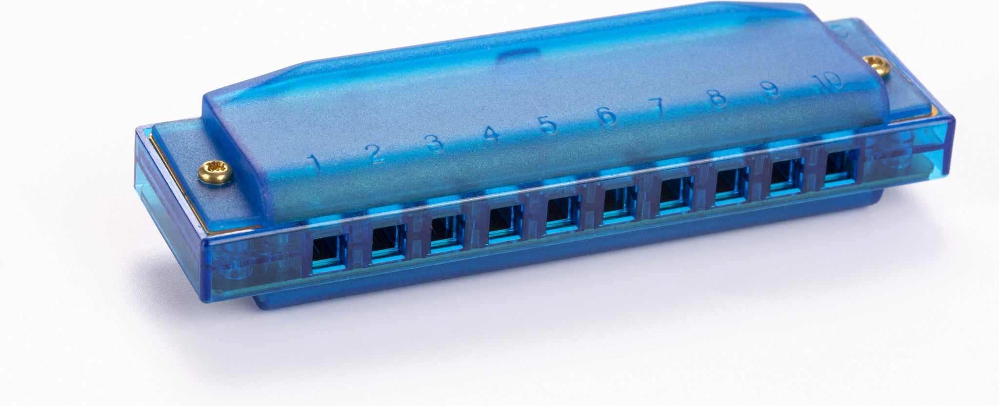Hohner Translucent harp m1110b blue