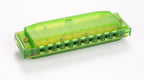 Hohner Translucent harp m1110g verde