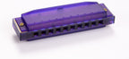 Hohner Translucent harp m1110p viola