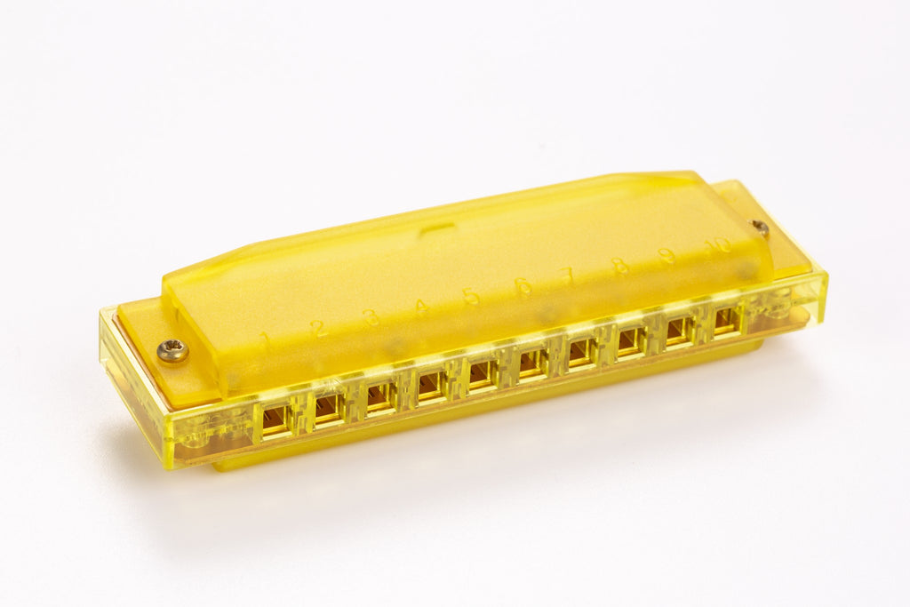 Hohner Translucent harp m1110y giallo