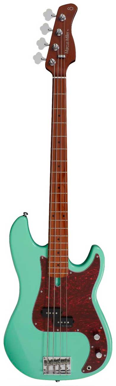 Marcus miller P5 alder-4 (2nd gen) mlg mild green