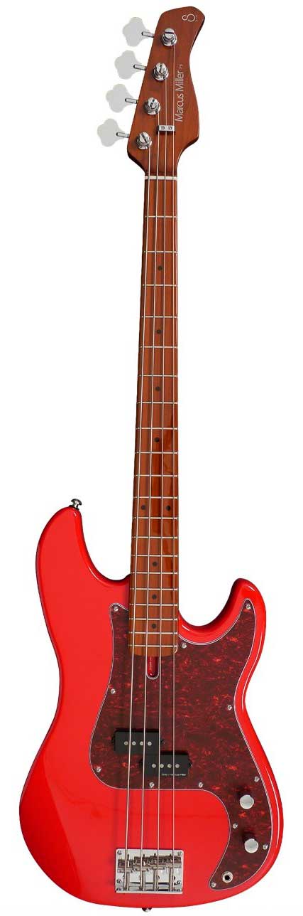 Marcus miller P5 alder-4 (2nd gen) drd dakota red