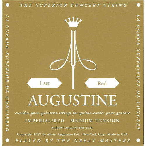 Augustine Imperial Medium Tension Red