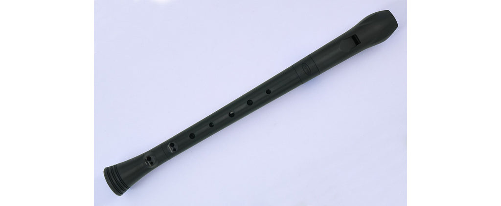 Nuvo italia Soprano recorder-diteggiatura barocca (nero)