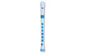 Nuvo italia Recorder+ -diteggiatura tedesca (bianco/blu)