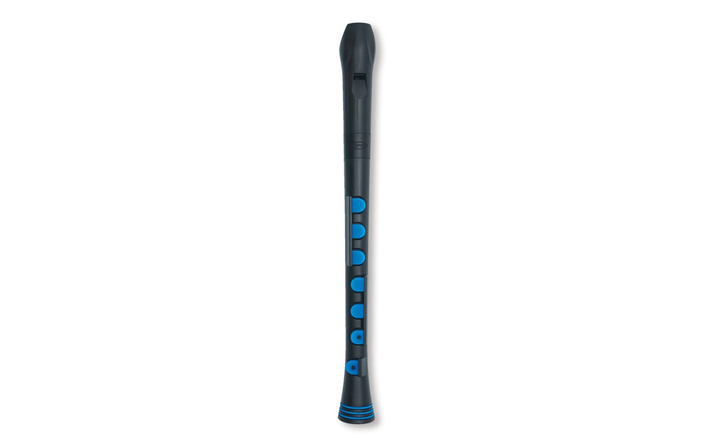 Nuvo italia Recorder+ -diteggiatura tedesca (nero/blu)