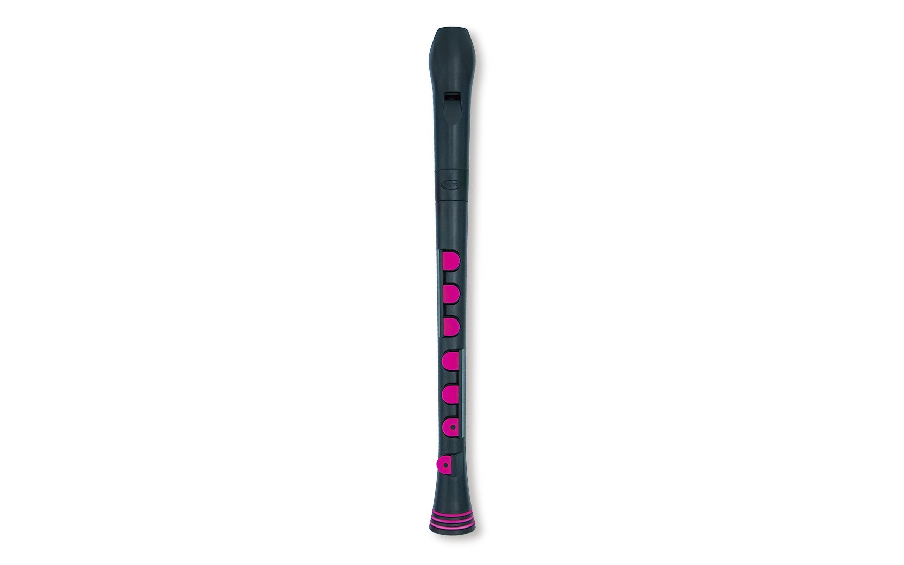 Nuvo Italia Recorder+ - German fingering (black/pink)
