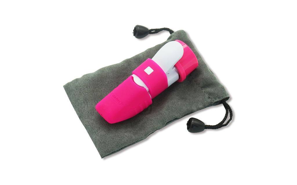 Nuvo italia Dood/clarinéo mouthpiece assy. in tote bag (white/pink)