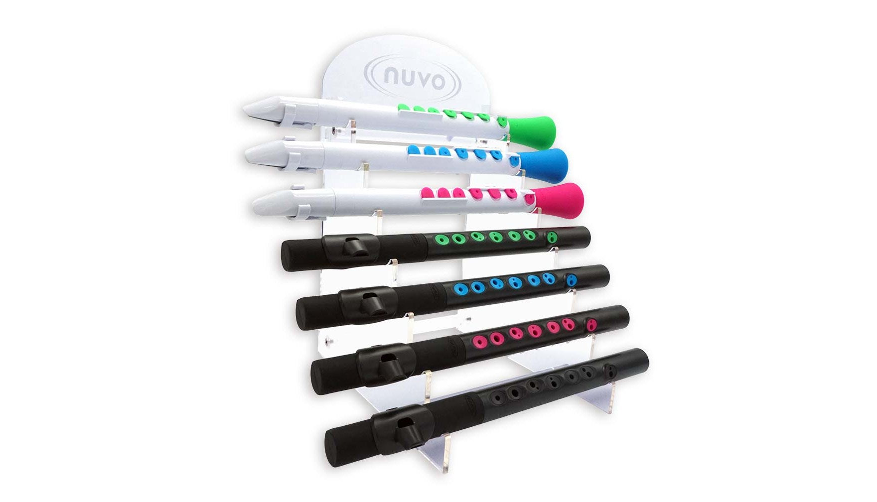 Nuvo italia Acrylic desktop retail display (7 x toot/dood)