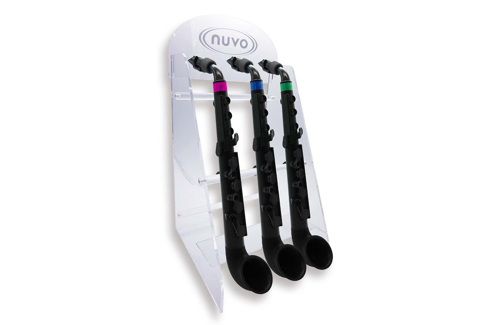 Nuvo italia Acrylic desktop retail display (3 x jsax)