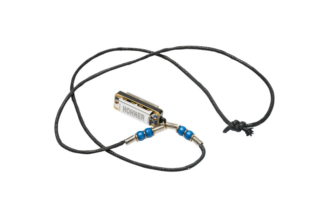 Hohner Mini harp necklace dark blue
