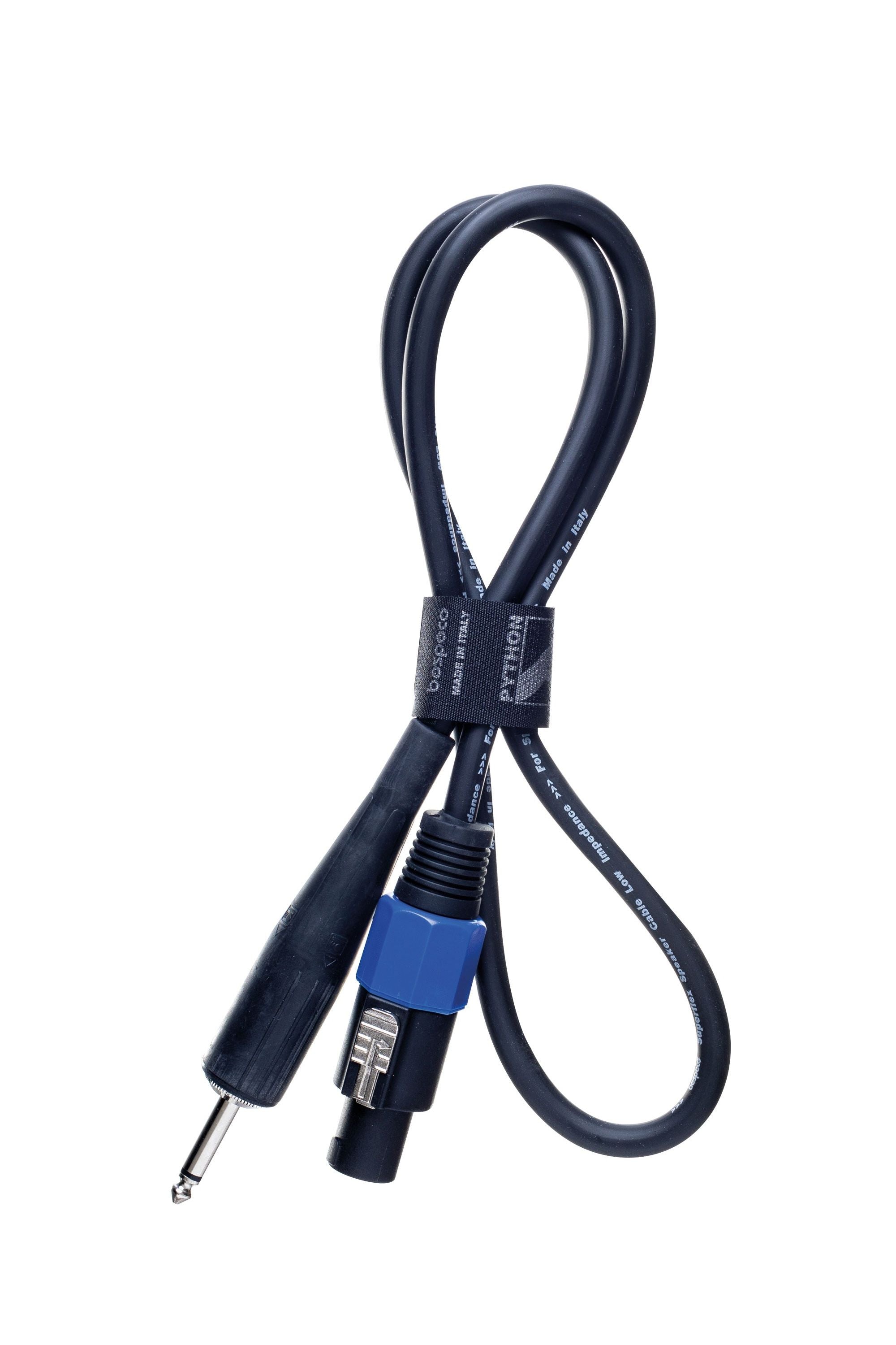 Bespeco Jack/Speak-On Cable 1m For Passive Speaker