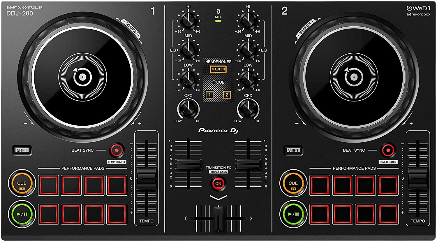 Pioneer Dj Ddj200 Consolle DJ a 2 Canali