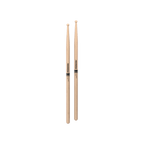 Promark Bacchette Finesse 5B in Acero Punta Piccola Tonda in Legno