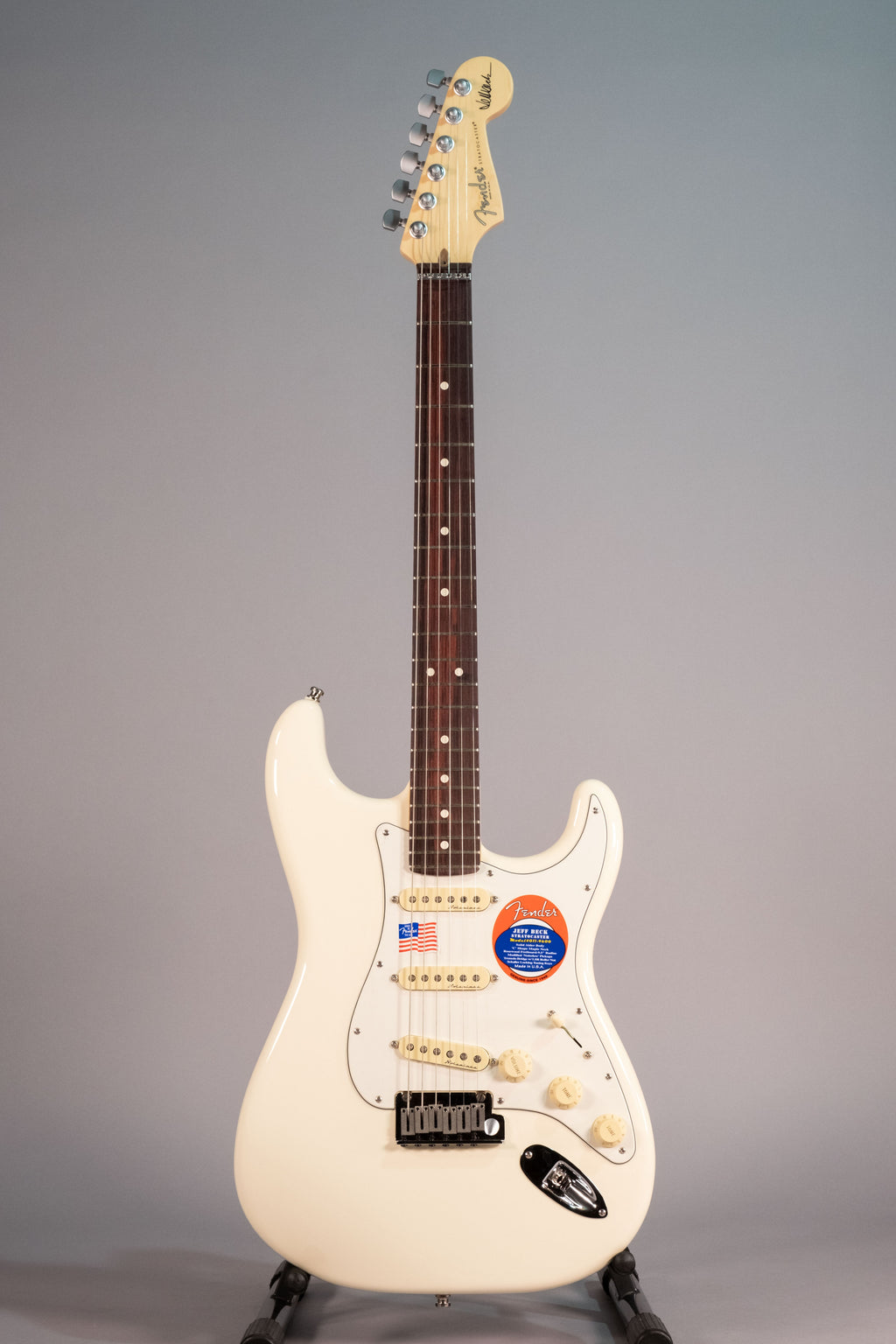 Fender Jeff Beck Stratocaster Olympic White