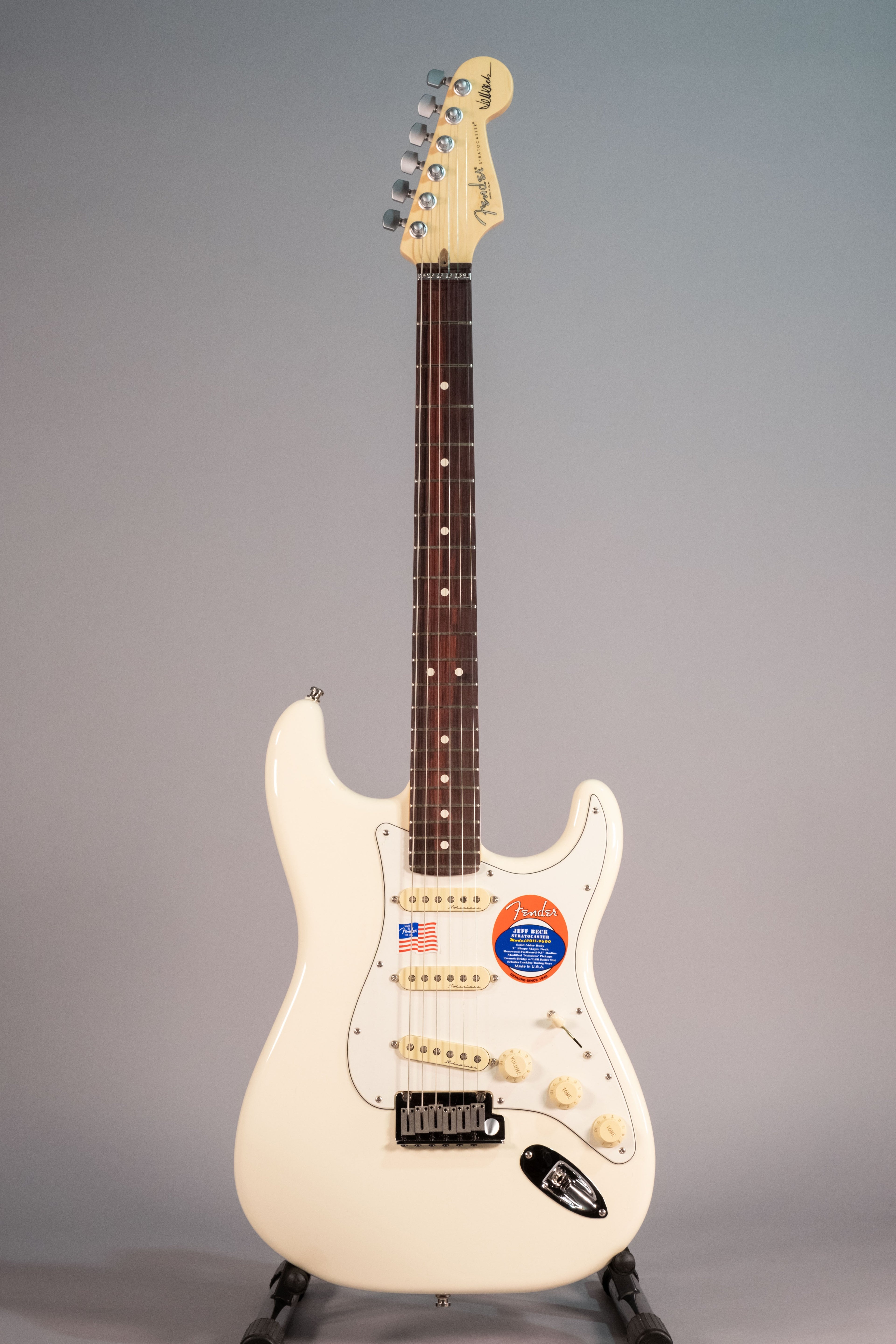 Fender Jeff Beck Stratocaster Olympic White