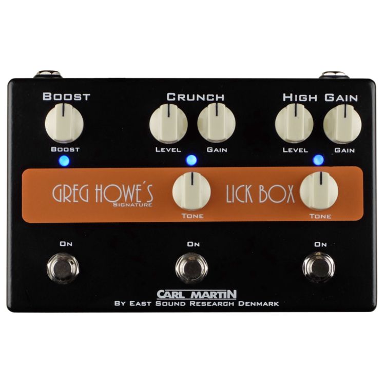 Carl Martin Lick Box Overdrive Per Chitarra Greg Howe Signature