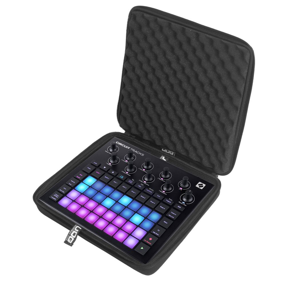 Udg gear U8488bl  - creator novation circuit tracks/rhytm hardcase black