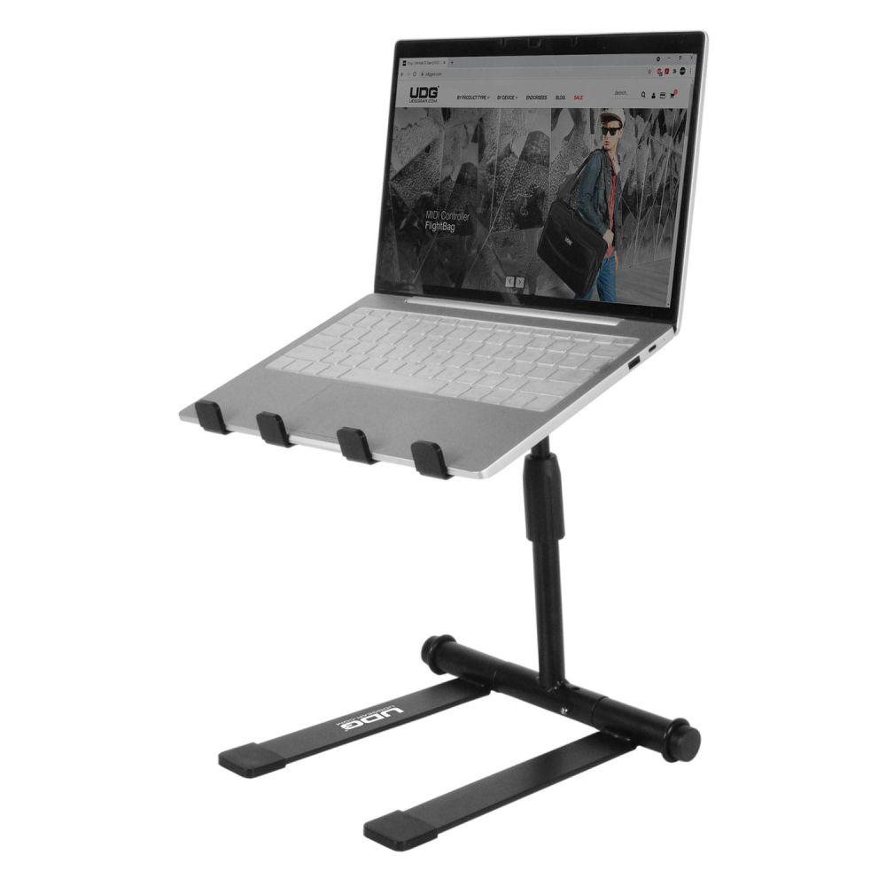 Udg gear U96111bl - ultimate height adjustable laptop stand black