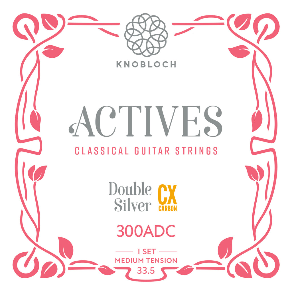 Knobloch Actives Double Silver CX Mediun 300ADC Muta Chitarra Classica