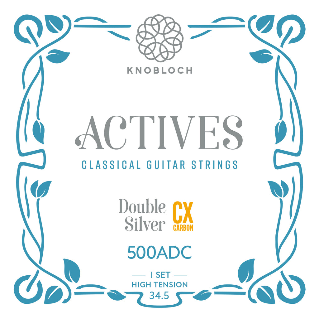 Knobloch Actives Double Silver CX Hi Tension 500ADC Muta Chitarra Classica
